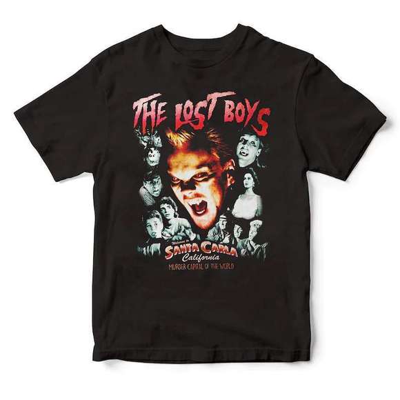 Tops - The Lost Boys T Shirt Vampire Horror Movie